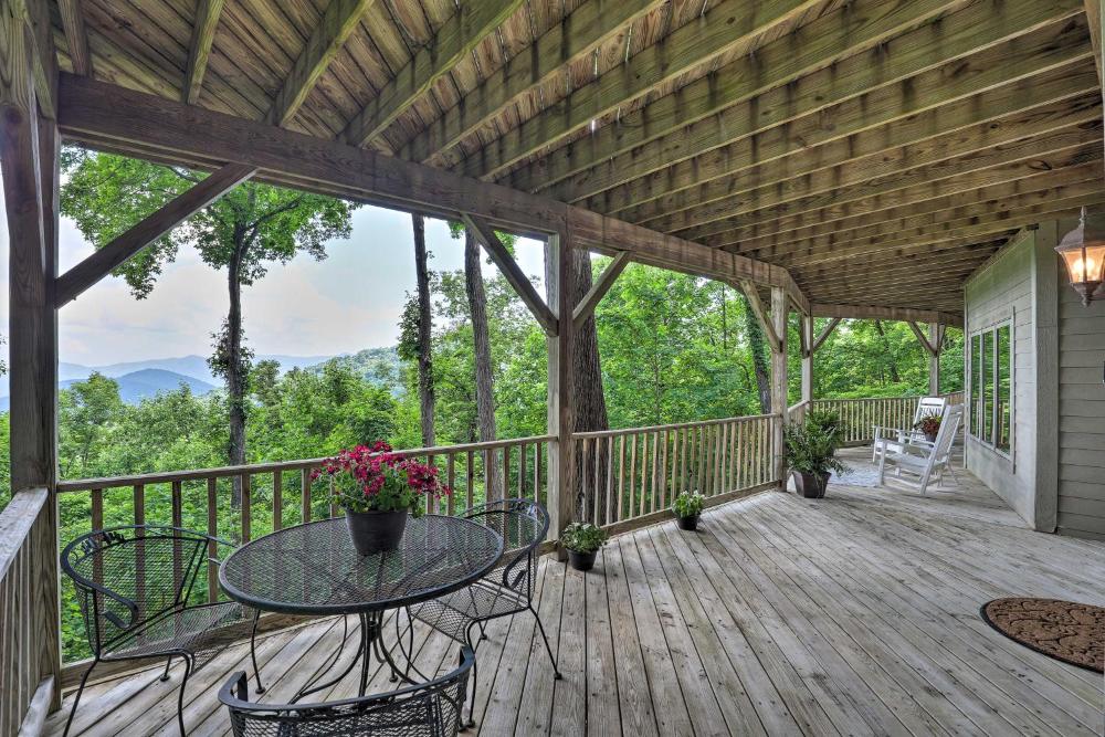Black Mountain Gem with Inviting Deck and Scenic Views